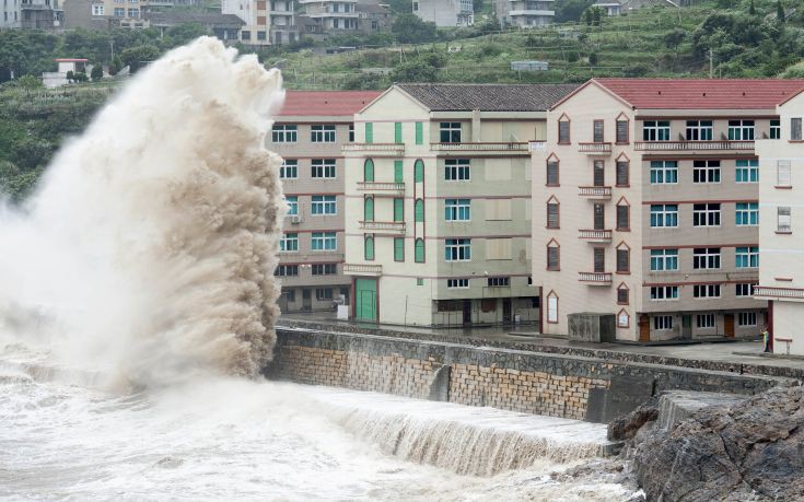 Στη Σαγκάη κατευθύνεται ο τυφώνας Τσαν- χομ