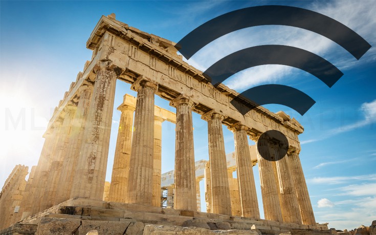 Ασύρματη κάλυψη Wi-Fi στην Ακρόπολη