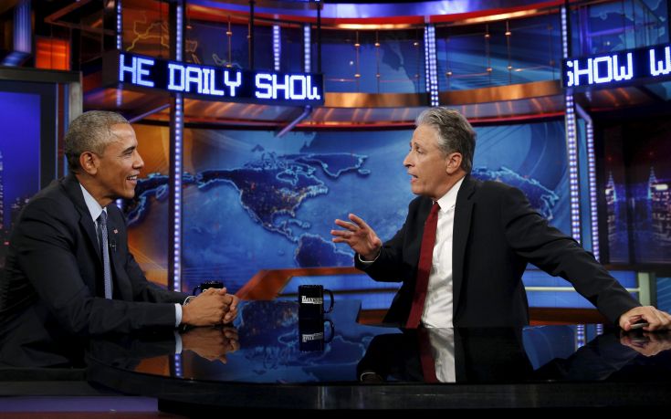 Ο Τζον Στιούαρτ αποχαιρέτησε το κοινό του Daily Show