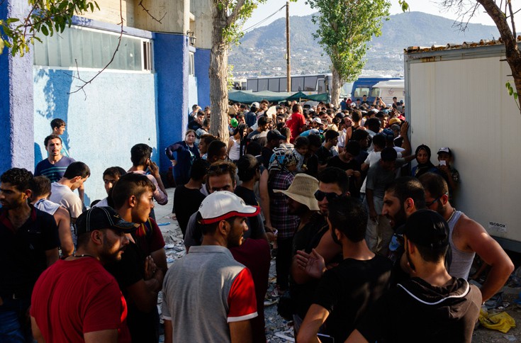 Συνεχή επεισόδια στη Μυτιλήνη μεταξύ μεταναστών