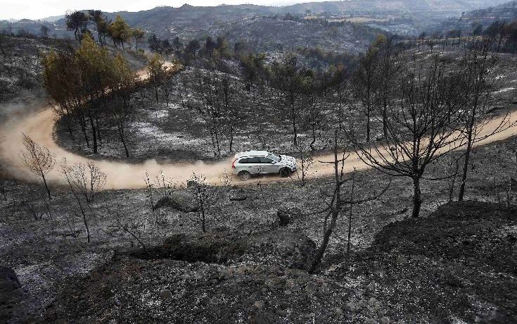 Υπό έλεγχο τέθηκε η μεγάλη πυρκαγιά στην Ισπανία