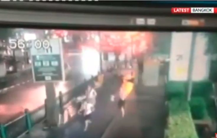 Βίντεο από τη στιγμή της έκρηξης στη Μπανγκόκ
