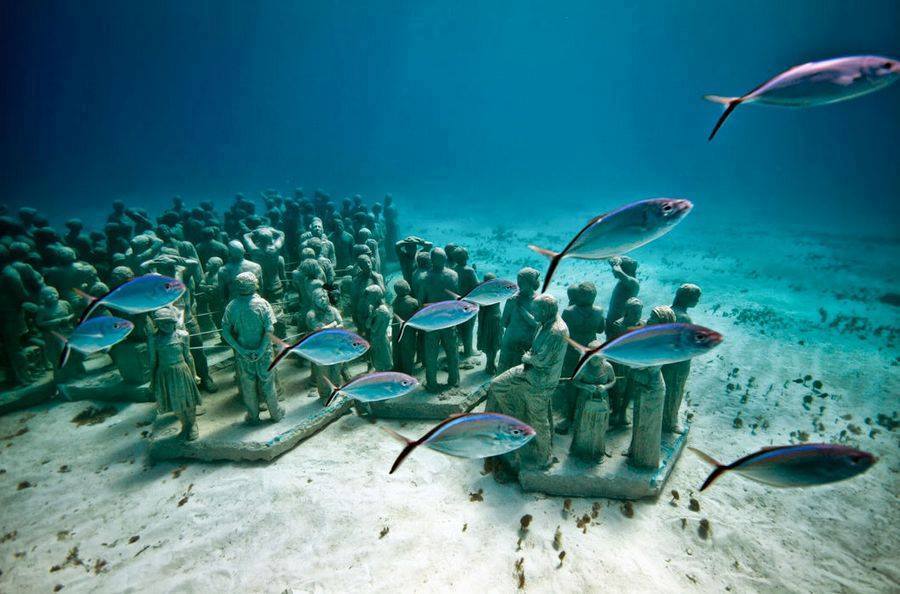 Το υποβρύχιο μουσείο της Καραϊβικής