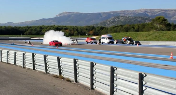 Πυραυλοκίνητο ποδήλατο κοντράρει Φεράρι