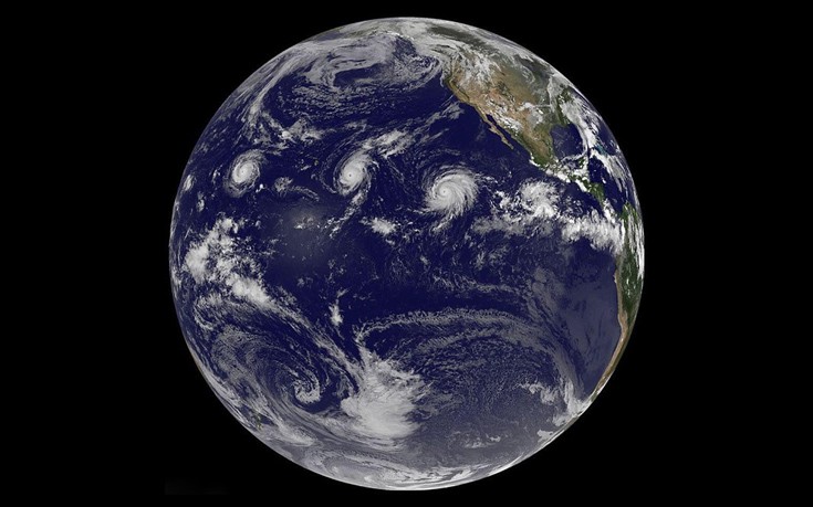 Τρίο&#8230; τυφώνων στον Ειρηνικό Ωκεανό