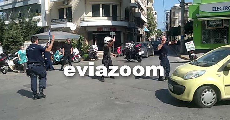 Η βόλτα της Βασιλικής Θάνου στην παραλία της Χαλκίδας