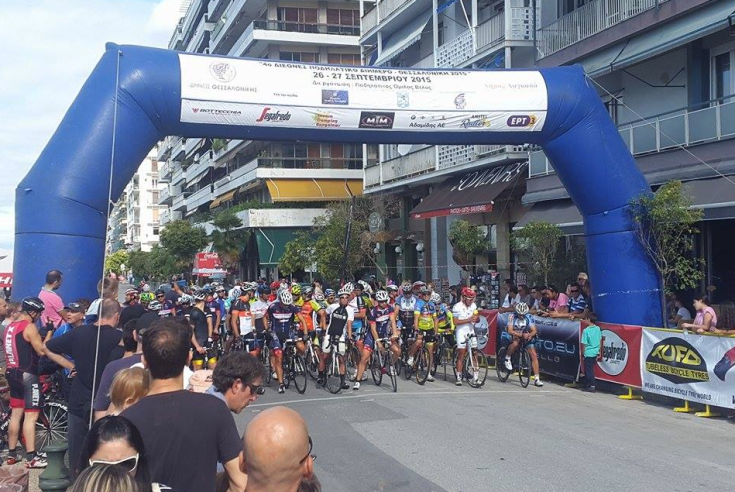 Σε εξέλιξη το διεθνές ποδηλατικό circuit στη Θεσσαλονίκη