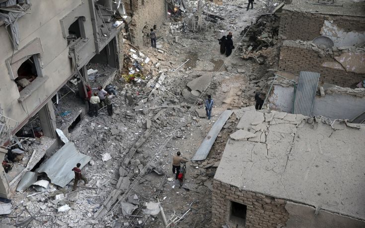 Τουλάχιστον 35 νεκροί στη Δαμασκό από αεροπορικές επιδρομές