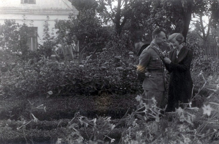 Ο Witold Pilecki με τη γυναίκα του Maria