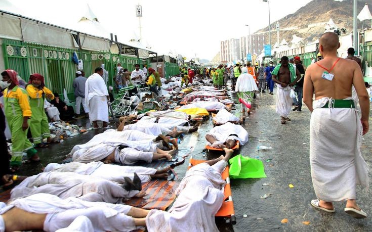Reuters: Ξεπερνούν τους 2.000 οι νεκροί από το ποδοπάτημα στη Μέκκα