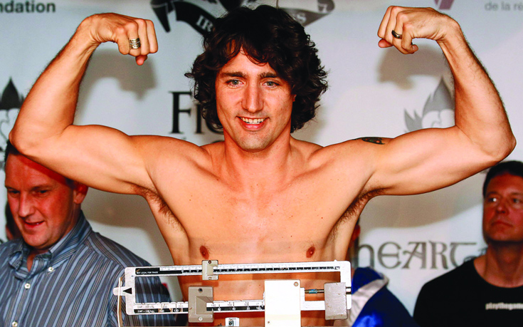 Ο γοητευτικός Καναδός πρωθυπουργός με το τατουάζ και το γυμνασμένο σώμα