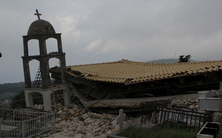 Ακατοίκητα 20 σπίτια μετά το σεισμό στη Λευκάδα