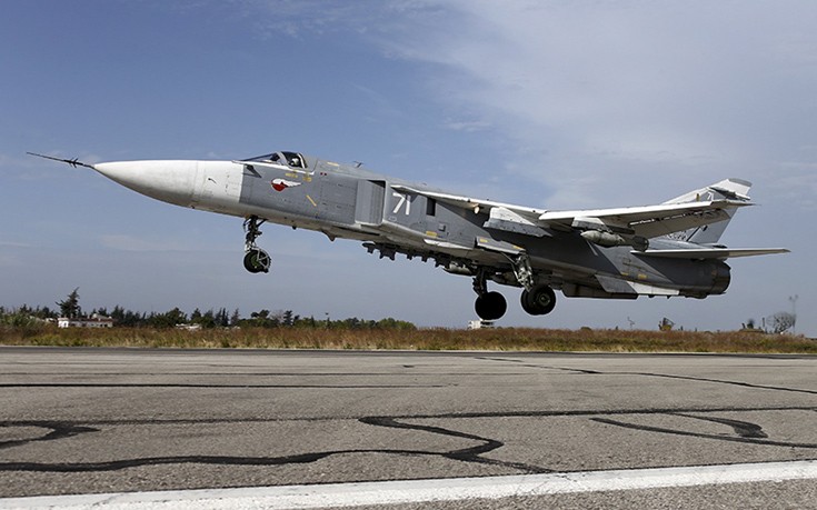 Δείτε φωτογραφίες ενός Sukhoi Su-24 εν ώρα απογείωσης