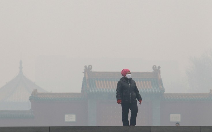 Νέο κύμα αιθαλομίχλης καλύπτει την Κίνα
