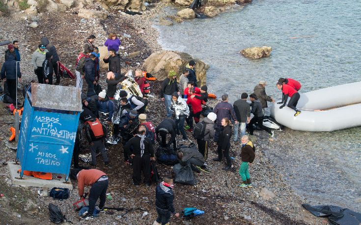 Αυξάνονται και πάλι οι προσφυγικές ροές στη Λέσβο