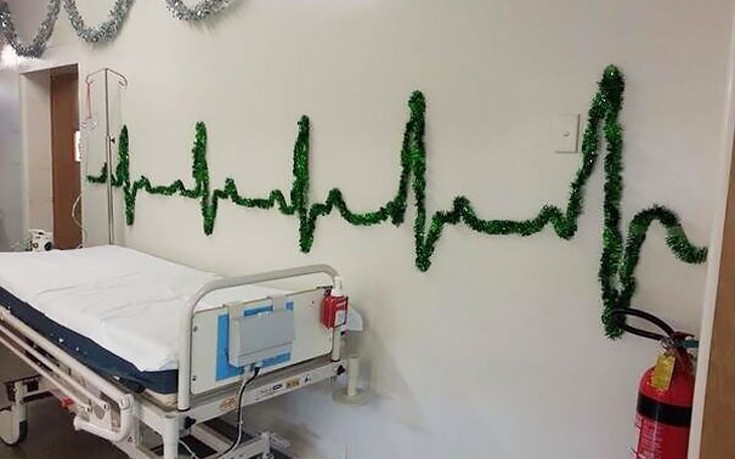 Νοσοκομεία με&#8230; χριστουγεννιάτικη έμπνευση!