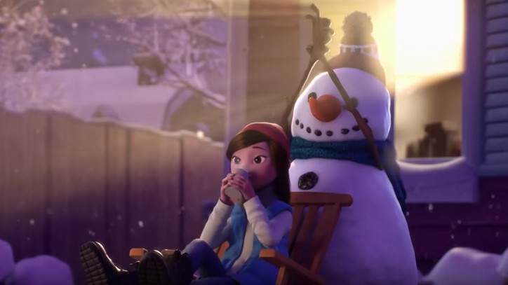 Το κορίτσι κι ο χιονάνθρωπος, μια συγκινητική ιστορία