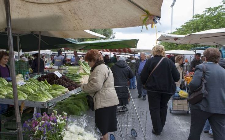 Παρατείνεται το πρόγραμμα για τις λαϊκές αγορές