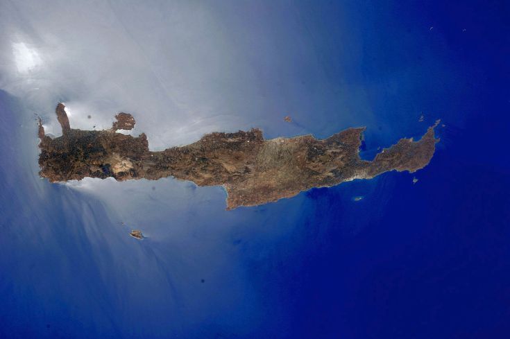 Αστροναύτης φωτογράφισε την Κρήτη από το διάστημα