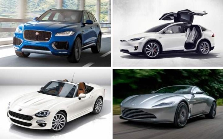 Δεκαέξι αυτοκίνητα που θα έρθουν το 2016