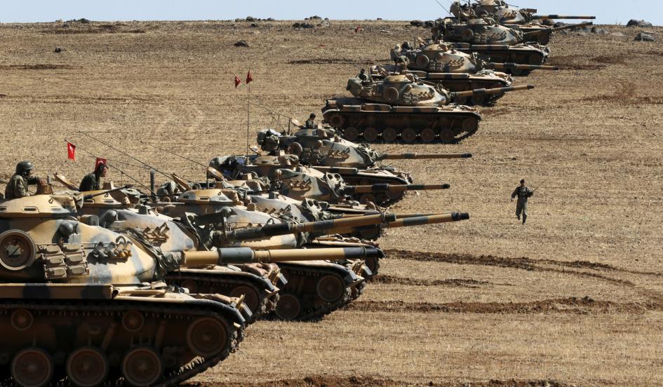 Τούρκοι στρατιώτες κινούνται προς το βόρειο Ιράκ