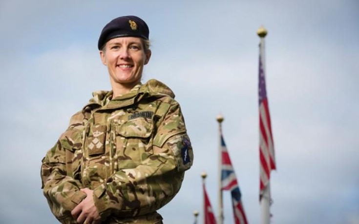 Η πιο ισχυρή γυναίκα του βρετανικού στρατού