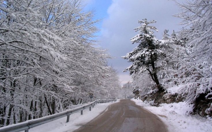 Χιόνια αύριο στη Μακεδονία, τη Θράκη και τη Θεσσαλία