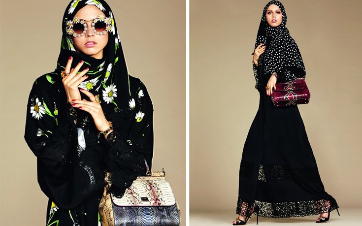 Κολεξιόν με μαντίλες, μπούρκες και χιτζάμπ των Dolce &#038; Gabbana