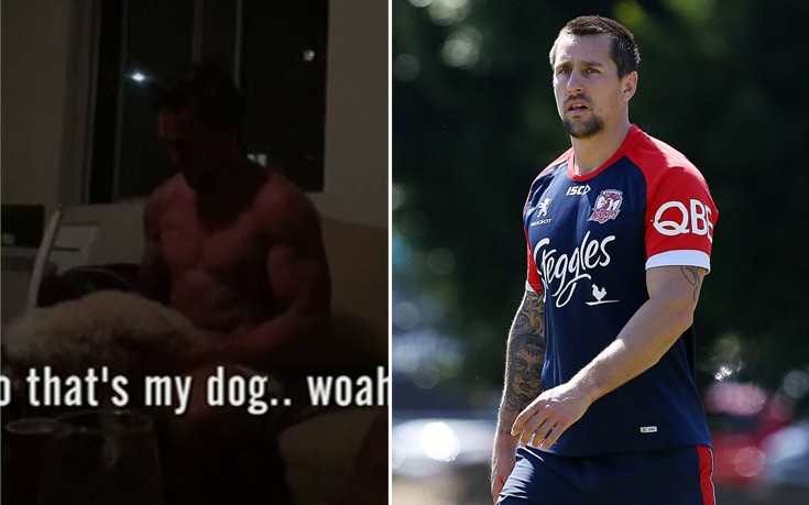 Σάλος με αθλητή του ράγκμπι που προσποιείται ότι κάνει σεξ με σκύλο