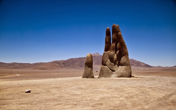 Το «Χέρι της Ερήμου» στη Χιλή