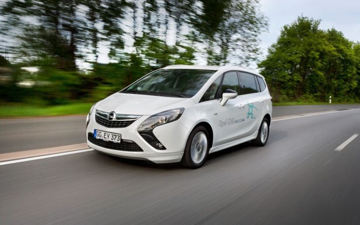 Το Zafira Opel προσέχει το περιβάλλον