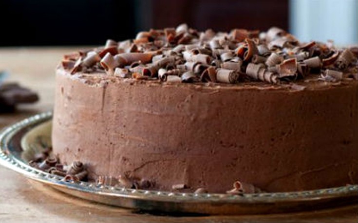 Κέικ σοκολάτας με άρωμα εσπρέσο