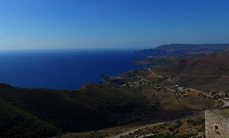 Η πανέμορφη Μάνη από ψηλά