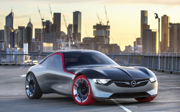 Στο εσωτερικό του Opel GT Concept
