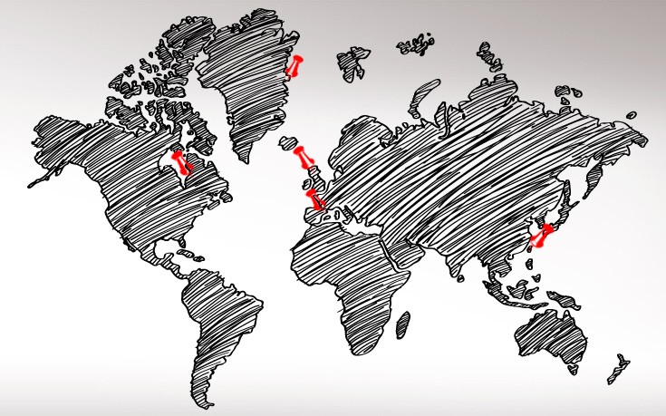 Πέντε σημεία που ο χάρτης του κόσμου είναι πιθανό να αλλάξει