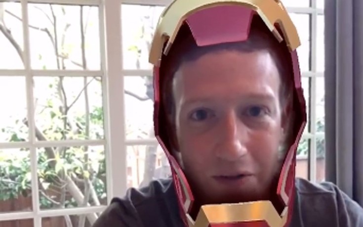 Η δημοφιλής νέα εφαρμογή του Facebook και η παρουσίαση του Ζούκερμπεργκ ως Iron Man