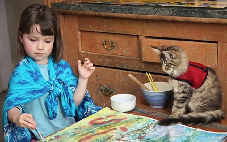 Πώς μια γάτα άλλαξε ριζικά τη ζωή ενός κοριτσιού με αυτισμό