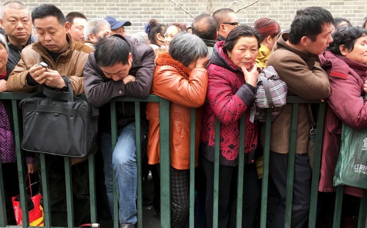 Στο 3,95% η ανεργία στην Κίνα