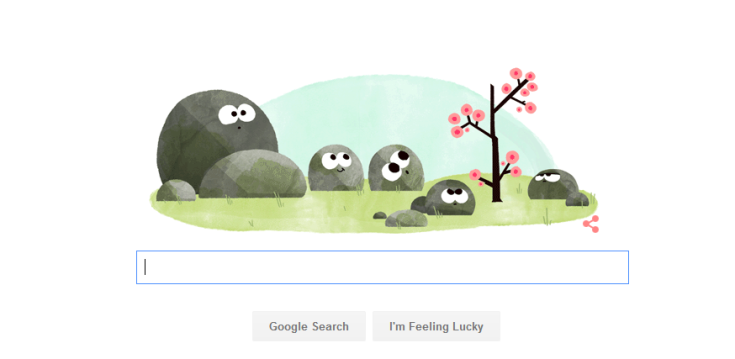 Η Google «γιορτάζει» την πρώτη μέρα της άνοιξης