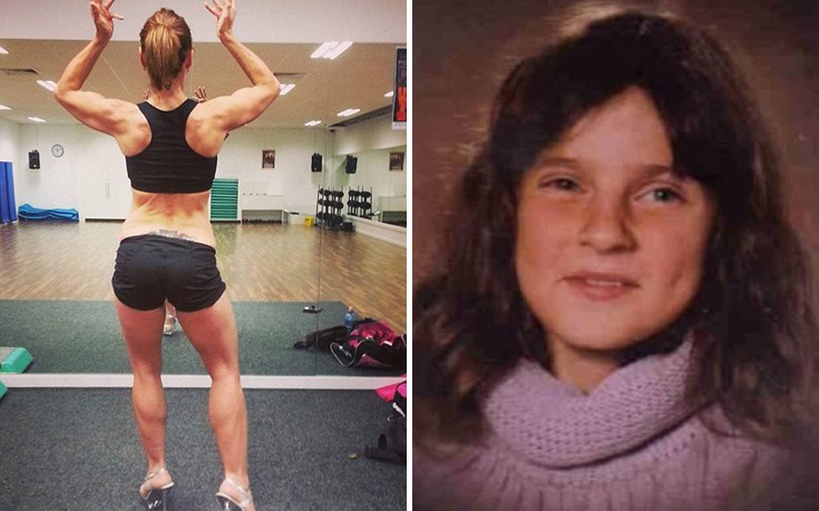 Η εννιάχρονη αλκοολική που έγινε bodybuilder