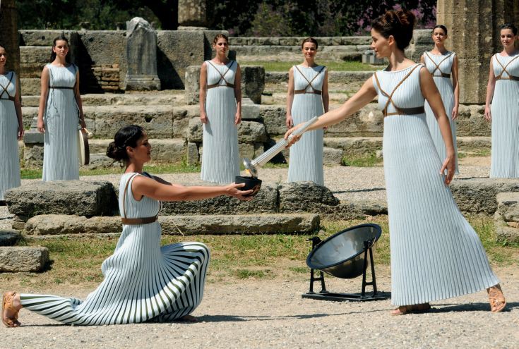 Υπεγράφη στην Αρχαία Ολυμπία η συμβολική διακήρυξη της ολυμπιακής εκεχειρίας