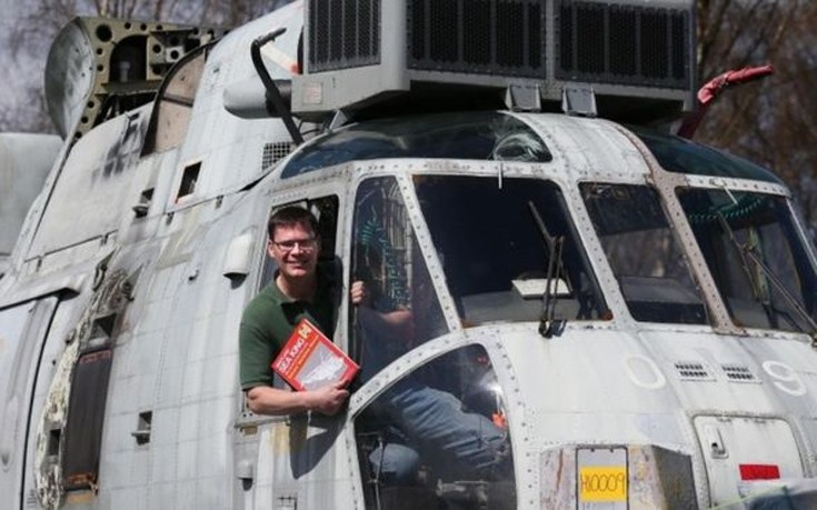Παροπλισμένο ελικόπτερο του Βρετανικού Ναυτικού θα μεταμορφωθεί σε εξοχικό σπίτι