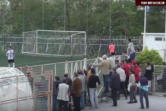 Ξύλο σε αγώνα ποδοσφαίρου στη Βόρεια Ελλάδα