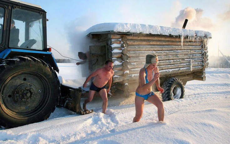 Καλοκαιρινές καταστάσεις στην παγωμένη Ρωσία