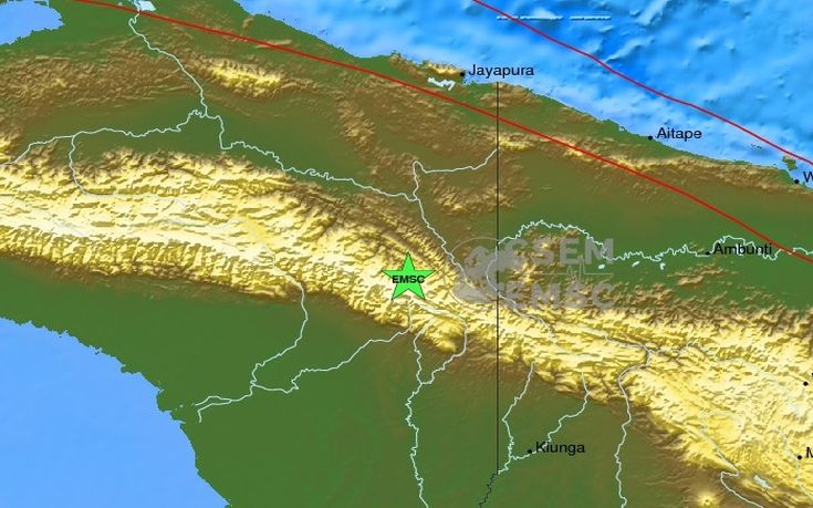 Σεισμός 5,6 Ρίχτερ στην Παπούα Ινδονησίας