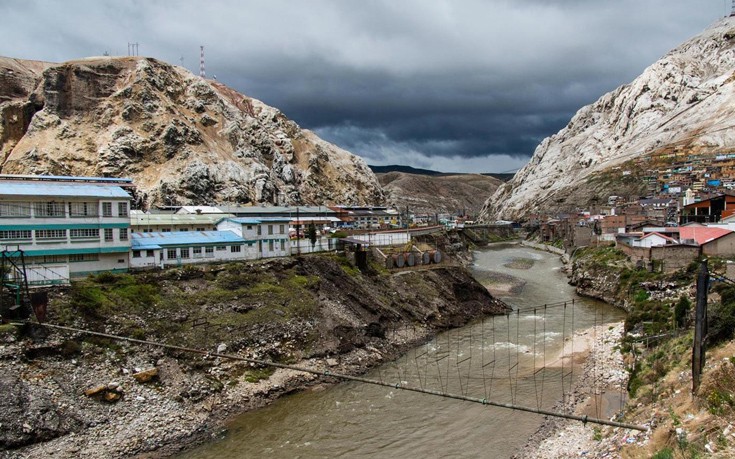 Η πόλη Oroya στον ποταμό Mantaro (Credit: age fotostock/Alamy Stock Photo)