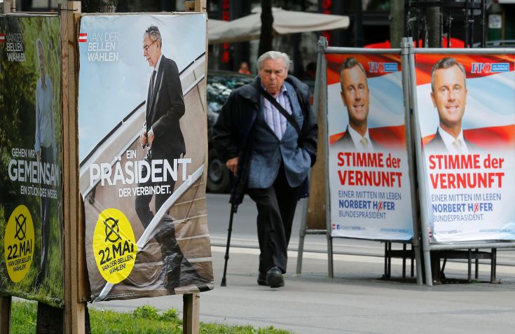 Αγωνία για το αποτέλεσμα των αυστριακών προεδρικών εκλογών