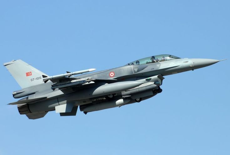 Οπλισμένα τουρκικά F-16 εισήλθαν το FIR Αθηνών