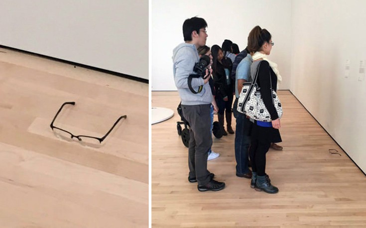 Τα γυαλιά στο πάτωμα του μουσείου που όλοι νόμιζαν ότι ήταν έκθεμα