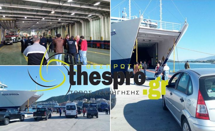 Ένταση στο λιμάνι της Ηγουμενίτσας λόγω της απεργίας της ΠΝΟ